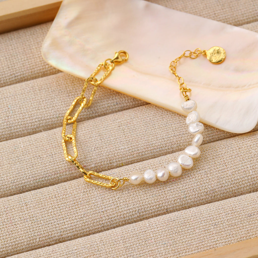 Lumina Pearl Link Bracelet