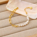 Lumina Pearl Link Bracelet