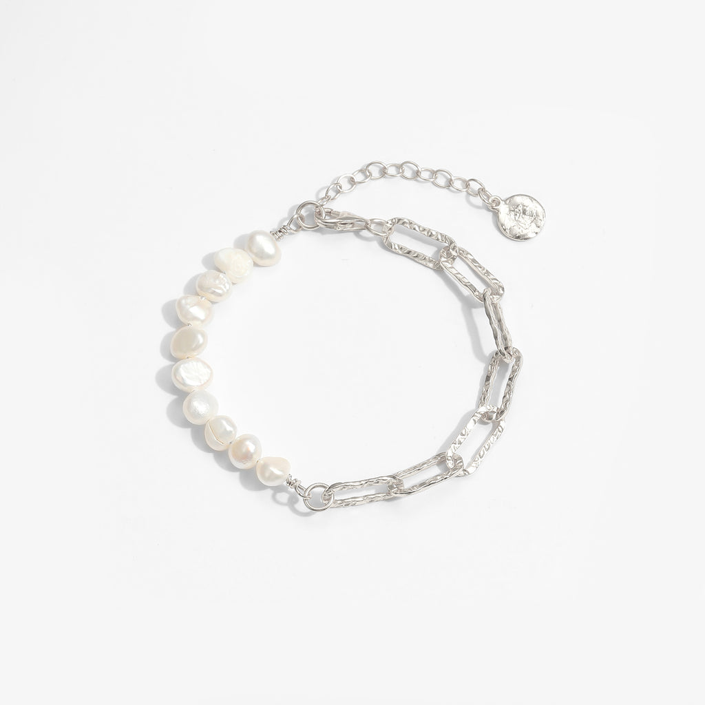 Lumina Pearl Link Bracelet