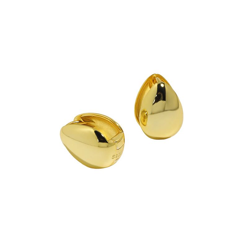 Lady Waterdrop Falling Hoops